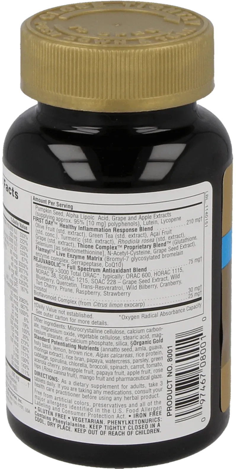AgeLoss Men's Multi - 90 Tablets - Image 3