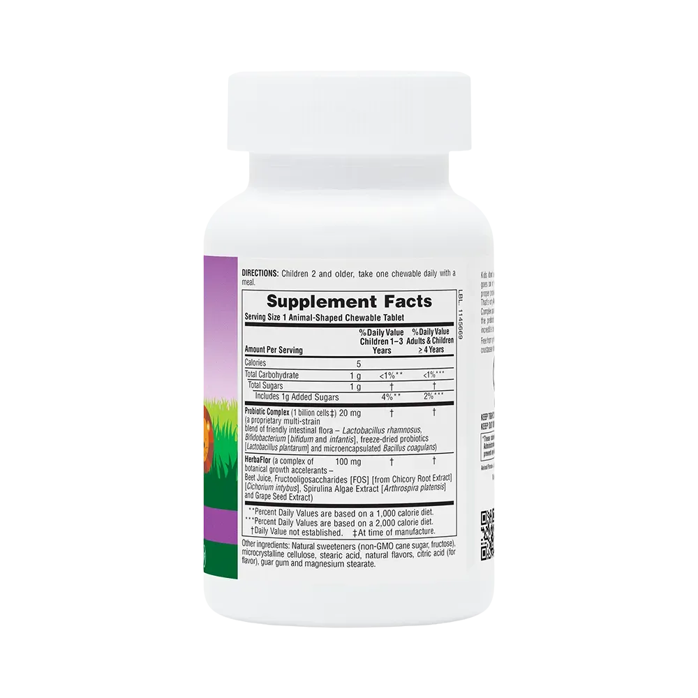 Animal Parade® AcidophiKidz® - 90 chewables - Image 2