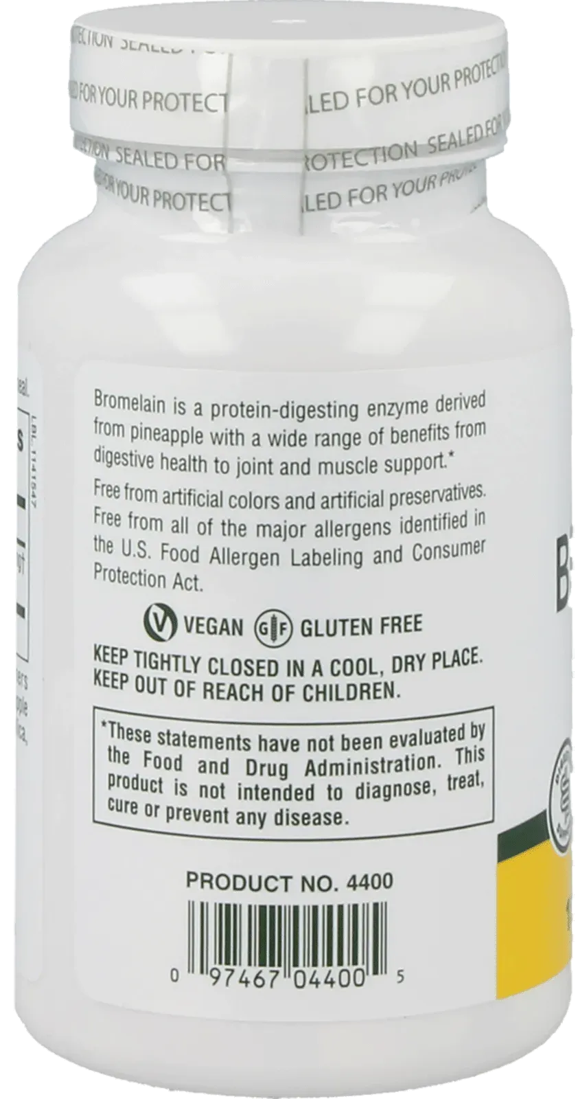 Chewable Bromelain 40 mg - 180 Lozenges - Image 3