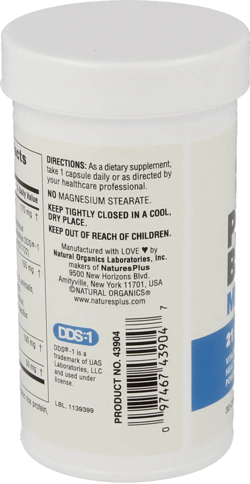 GI Natural® Probiotic Men - 30 capsules - Image 3
