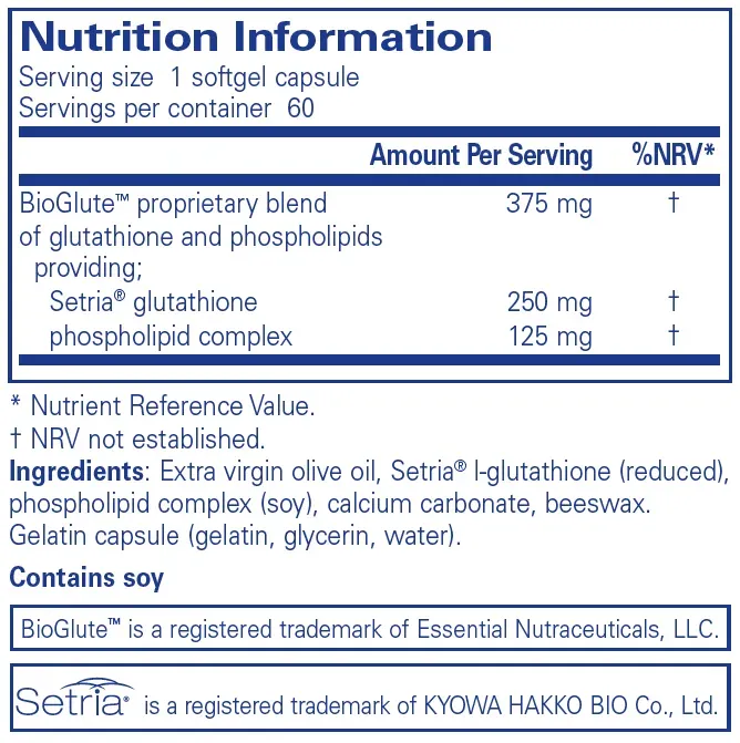 Liposomal Glutathione - 60 softgels - Image 2
