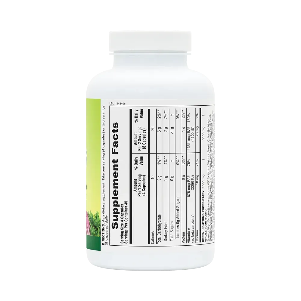 Source of Life® Green Lightning® - 180 Capsules - Image 2
